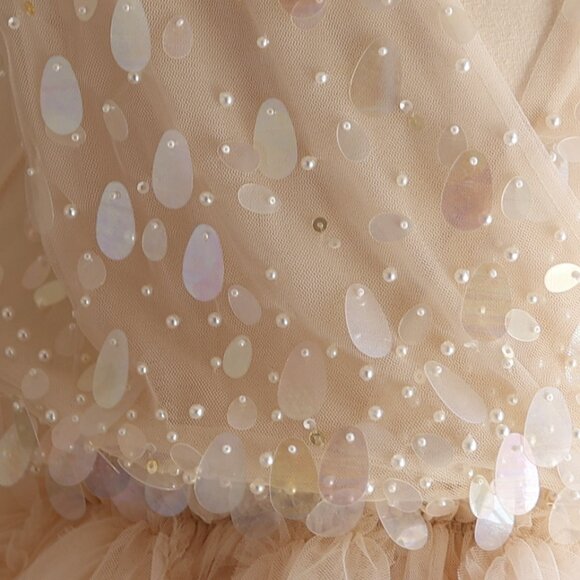 Tutu Du Monde Heart of Glass Tutu Tulle Dress Vanilla Size 10/11 NWT Party - Picture 4 of 9